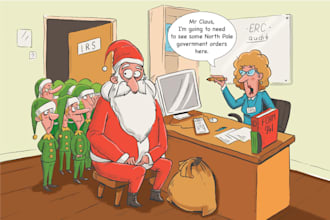 create custom humorous cartoon illlustration