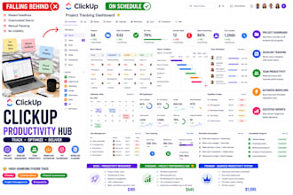 optimize clickup project tracking deadlines and team productivity