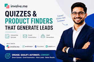 build involve me, pointerpro survey, fillout lead quizzes, crm email automation