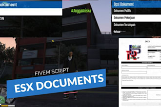 create professional esx fivem server with premium scripts