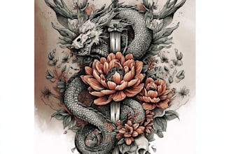professionally design your sleeve tattoo