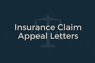 write a personalised and effective insurance claim appeal letter en fr