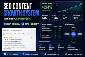 be your saas SEO writer for article and blog growth system