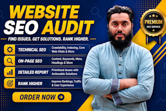 provide a complete website SEO audit with actionable fixes