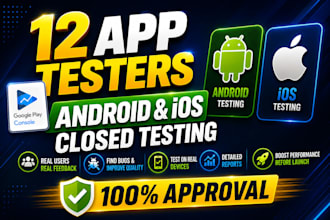 do closed testing 12 testers app google play console 20 testers 12 app tester