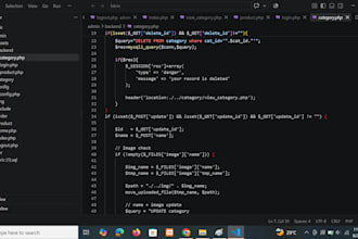 build an ecommerce website using PHP mysql and bootstrap