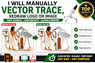 vectorize logo, vector tracing, redraw, convert image to vector
