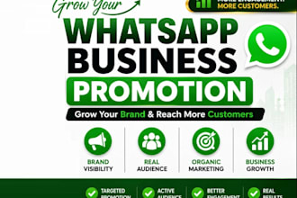 promote your whatsapp business and channel engagement