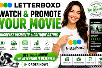 watch and promote your letterboxd movie to increase visibility critique rating