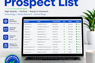find guest post websites for your niche with contact details