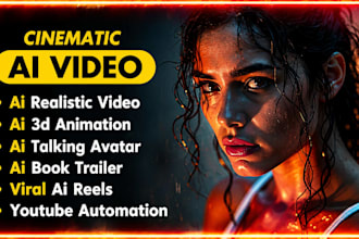 create realistic ai video and ai animation videos