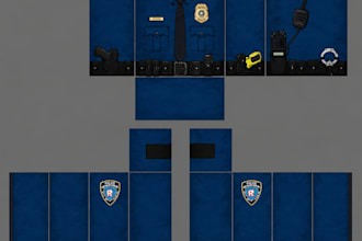 design custom roblox clothing, shirts, pants, ugc outfits, and avatars