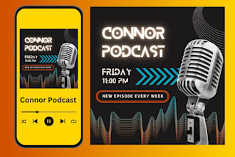 create professional podcast logo design