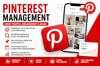 manage, grow and boost marketing as pinterest