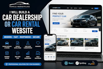 customize and adapt a professional vehicle marketplace platform to your business