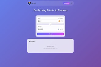 develop a blockchain project of any difficulty