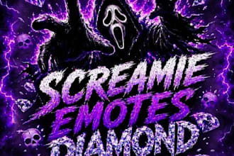 design custom twitch alerts, emotes, badges and stream assets