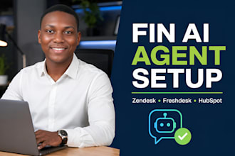 train fin ai agent for zendesk freshdesk hubspot for customer service automation