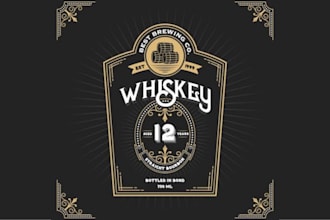 do vintage, retro, old school, traditional style logo