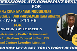 do warehouse resume, logistics resume, supply chain, and procurement resume