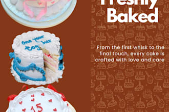 design professional media posts, carousels and ads