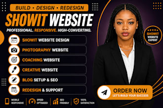 design showit website, showit photography website, showit coaching website