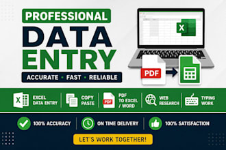 data entry specialist excel virtual assistant