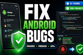 fix android studio crashes, bugs and firebase issues