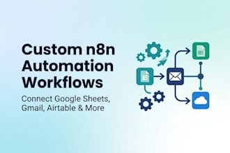 build custom n8n automation workflows