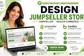 design jumpseller store, bsales commerce store, redesign jumpseller bsales store