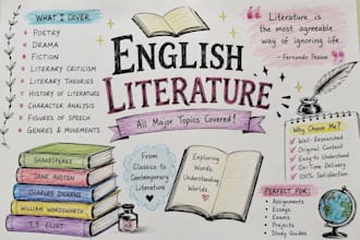 be your english literature, linguistics teacher and mentor