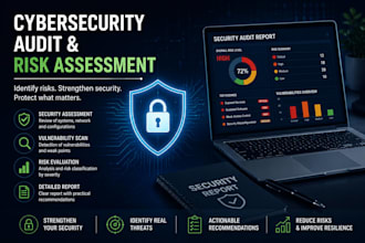 perform a cybersecurity audit and risk assessment