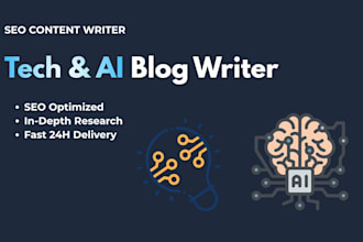write SEO optimized tech ai and software blog posts