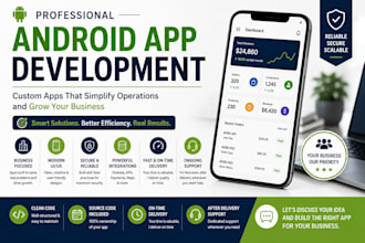develop a custom android app to automate your business