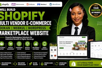 build shopify multi vendor marketplace ecommerce website with webkul