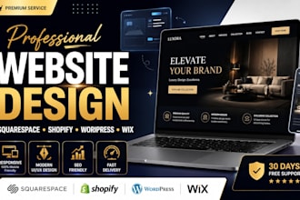 squarespace website design,  redesign luxury website,desisgn