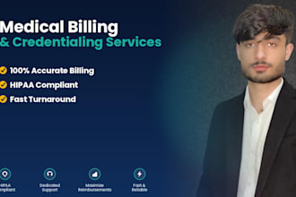 do medical billing, credentialing, ar follow up, claims, and rcm