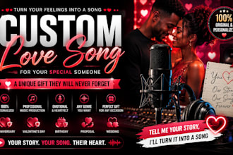create a personalized ai song using your voice, custom lyrics, music productiion