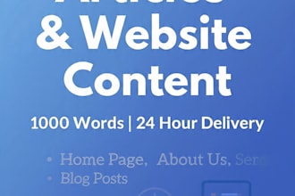 writing SEO articles and blog in simple english