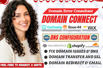 connect or point godaddy domain to shopify web hosting email or replit base44