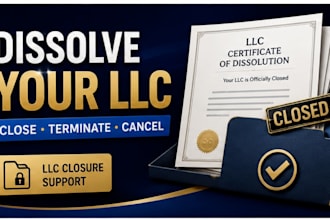 dissolve your US llc close ein and file llc dissolution in any state