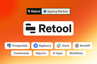 build retool internal tools, ai automation and API integrations