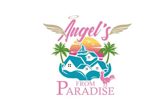design premium gorgeous logo for angels in paradise