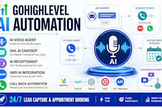 build gohighlevel ai voice studio agent ghl ai chatbot ghl call back automation