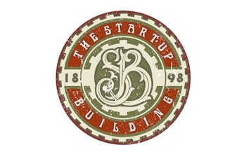 design monogram cool old brick factory logo