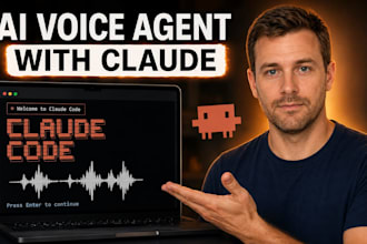setup claude ai agent, voice recognition tts app, outbound calling saas platform