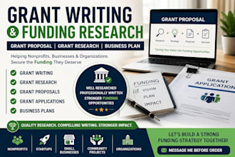 do grant writing, grant proposal, grant research, nonprofit grant writing