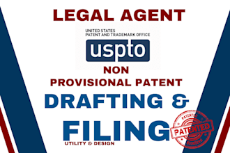 file non provisional patent application with the uspto
