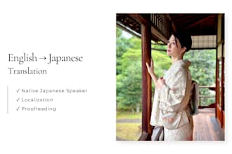 translate english into natural, native japanese
