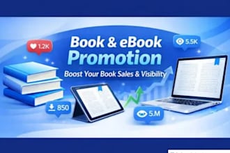 promote your book to 2000 targeted audience to boost your book sales